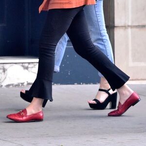 Gucci Red Loafers - used - 40.5